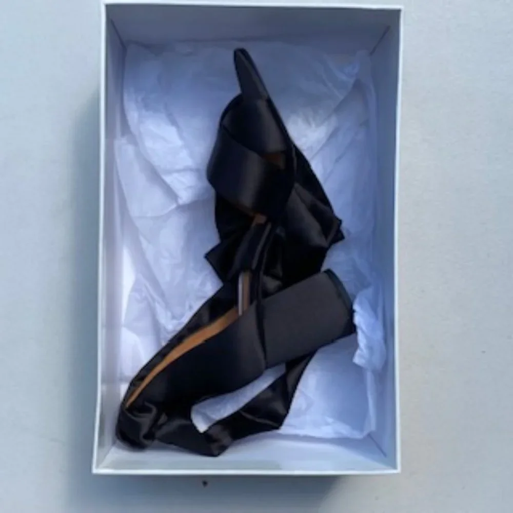 Strappy Satin Sandal - Picture 5 of 8